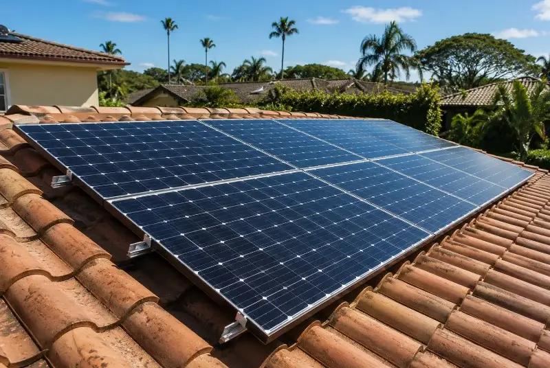 Installation de panneaux solaires à Donneville
